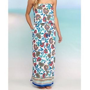 NWT Tommy Bahama ‘Fira Bandeau’ Maxi Dress